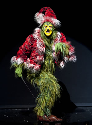 Grinch doing a soft-shoe dance